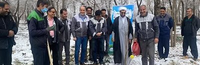 برگزاری مراسم روز درختکاری در کارخانه شرکت صنایع فروآلیاژ ایران (سهامی عام)
